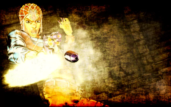 Guido Mista Anime Jojo's Bizarre Adventure HD Desktop Wallpaper | Background Image