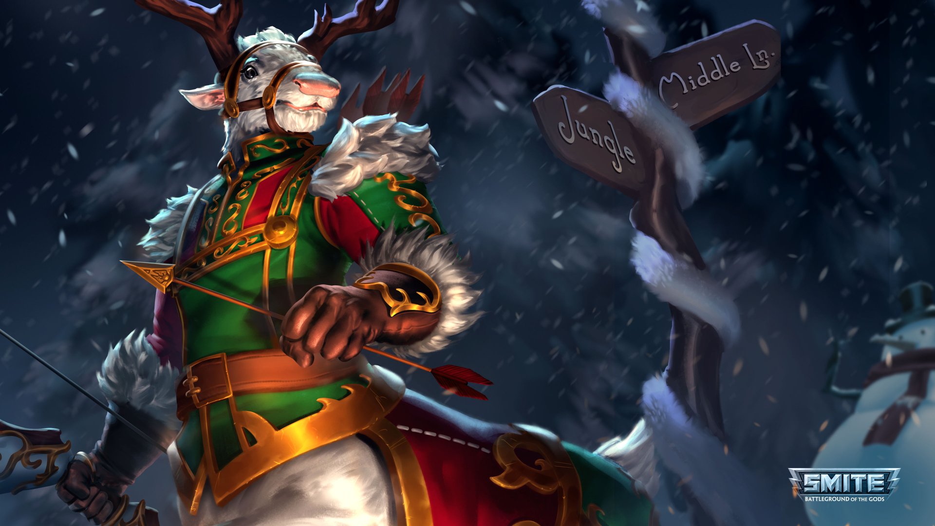 Download Chiron (Smite) Video Game Smite 4k Ultra HD Wallpaper