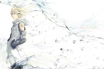 Rin Kagamine Anime Vocaloid HD Desktop Wallpaper | Background Image