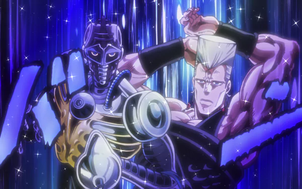 Silver Chariot (Jojo's Bizarre Adventure) Jean Pierre Polnareff Anime Jojo's Bizarre Adventure HD Desktop Wallpaper | Background Image
