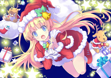 Anime Christmas anime christmas HD Desktop Wallpaper | Background Image