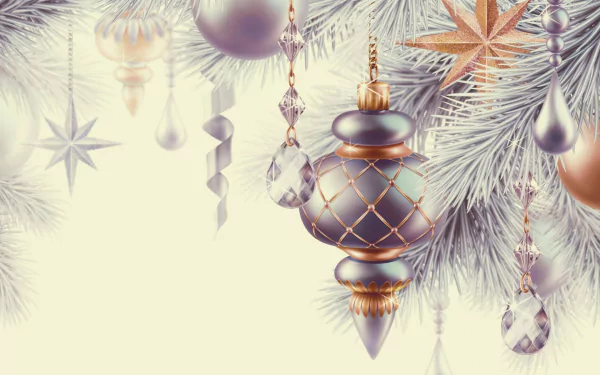  Silver and Gold Ornaments