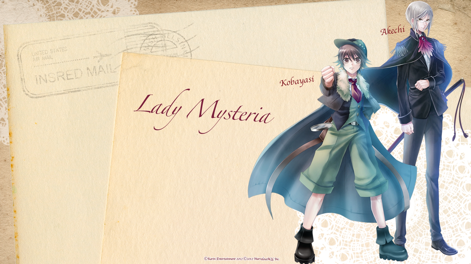 Anime Eikoku Tantei Mysteria HD Wallpaper | Background Image