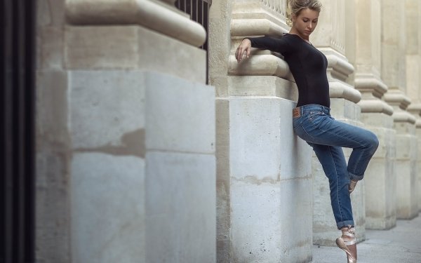 Women Model Ballerina HD Wallpaper | Background Image