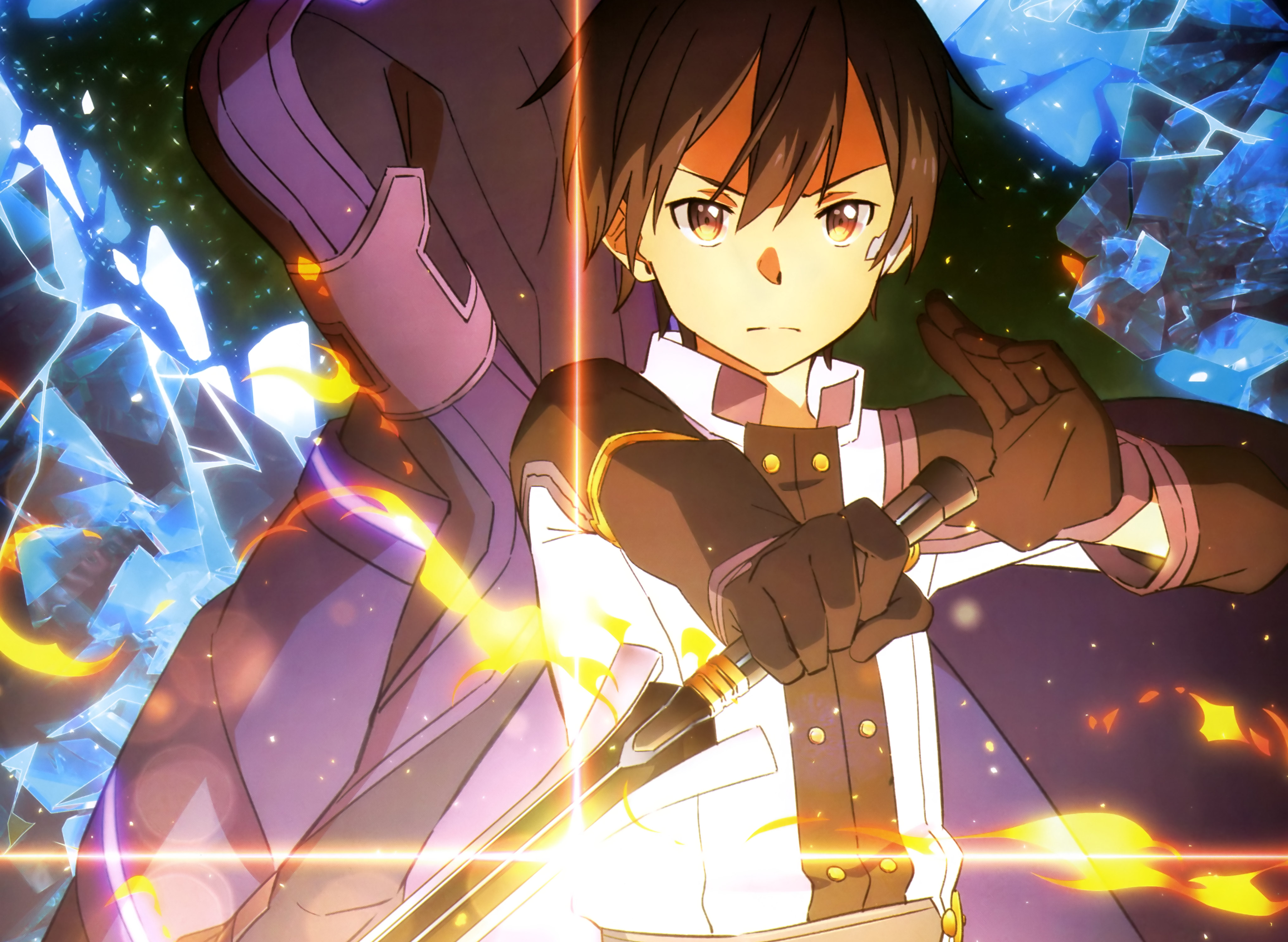 Kirito Sword Art Online 4k Ultra 高清壁纸 桌面背景 4103x3000