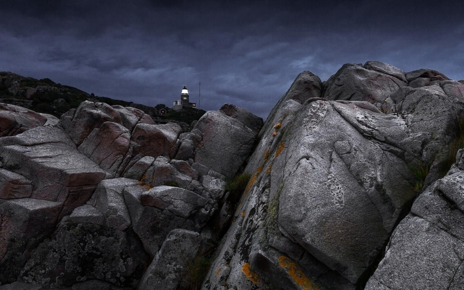 Download Coast Man Made Lighthouse HD Wallpaper