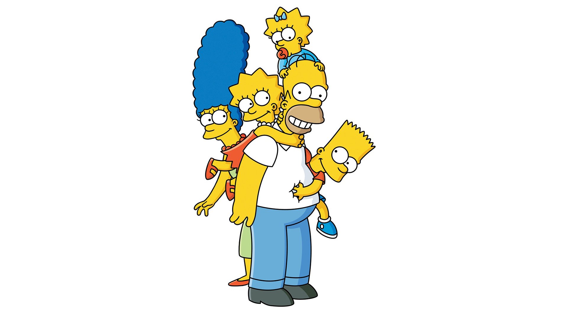 Download Lisa Simpson Marge Simpson Maggie Simpson Bart Simpson Homer  Simpson TV Show The Simpsons HD Wallpaper