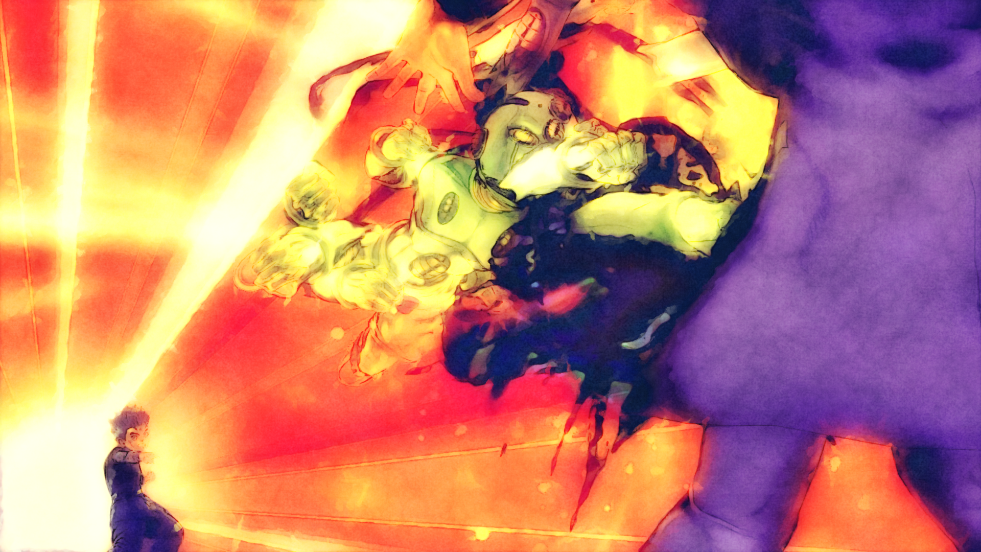 Download Yoshikage Kira Echoes (Jojo's Bizarre Adventure) Koichi Hirose Anime Jojo's Bizarre Adventure HD Wallpaper