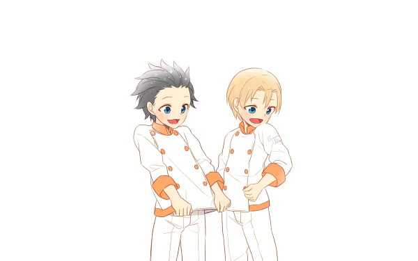 Food Wars: Shokugeki no Soma Takumi Aldini Isami Aldini Anime HD Desktop Wallpaper | Background Image