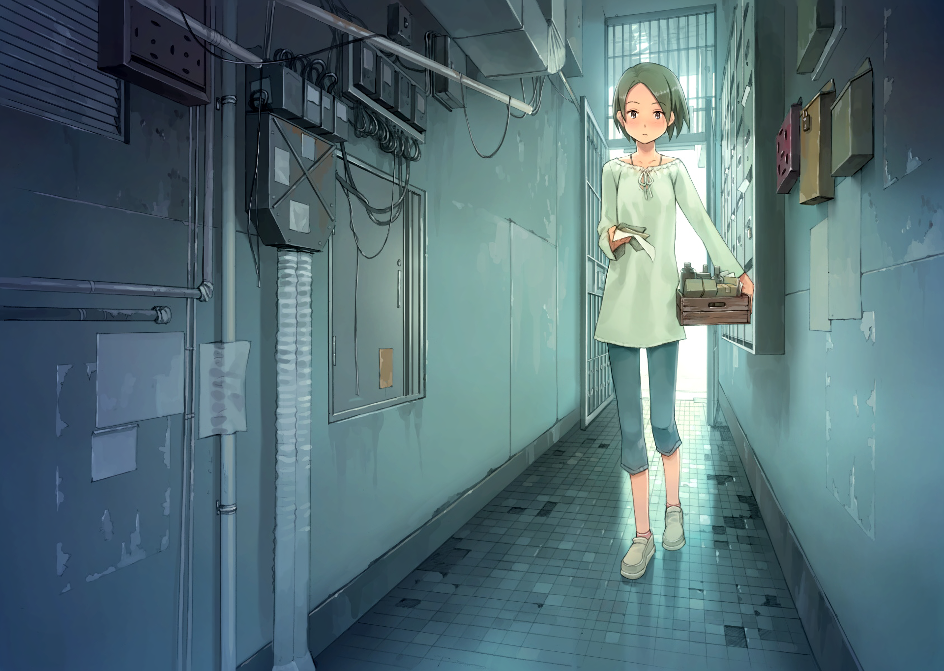Anime Original HD Wallpaper by Yoshida Seiji