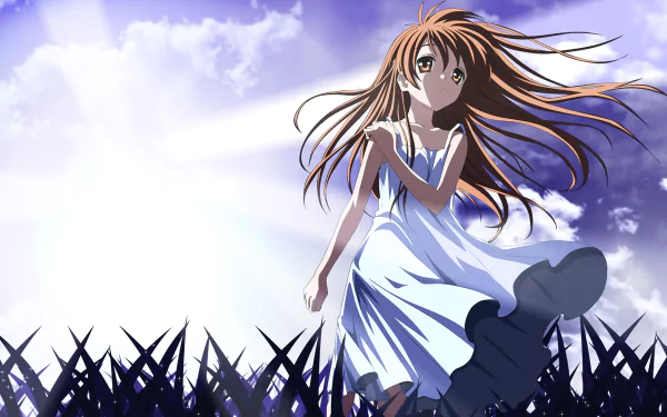 Girl from the Illusionary World Anime Clannad HD Desktop Wallpaper | Background Image