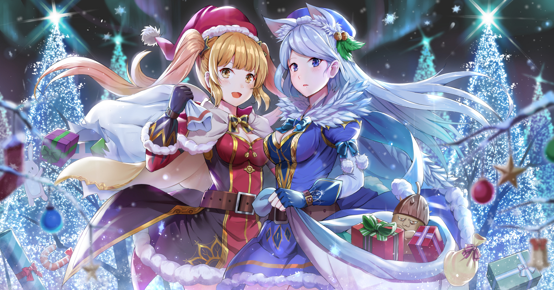 Festive Fantasy Anime HD Wallpaper