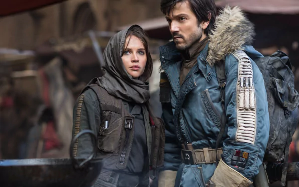 Jyn Erso Felicity Jones movie Rogue One: A Star Wars Story HD Desktop Wallpaper | Background Image