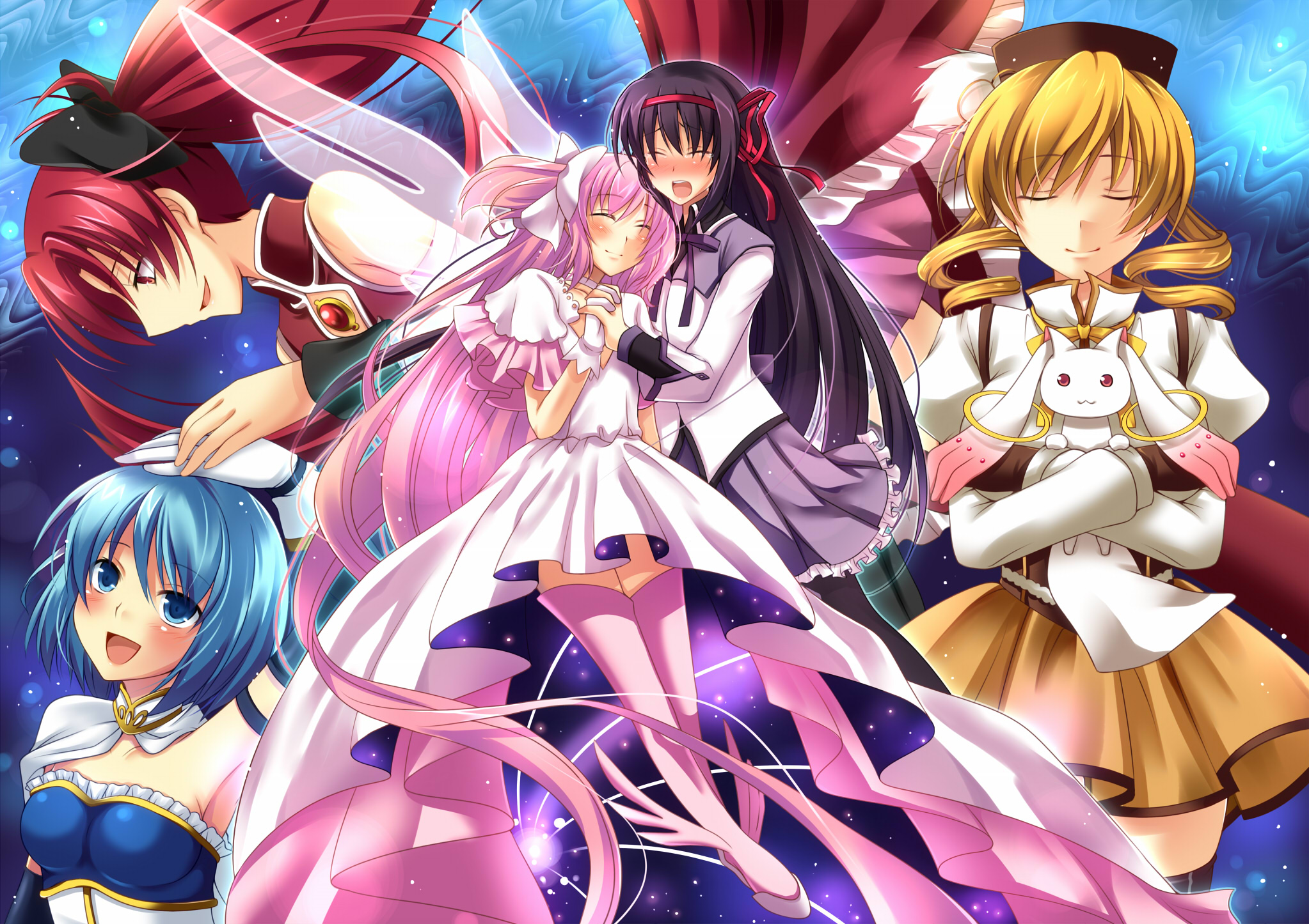 Download Ultimate Madoka Madoka Kaname Sayaka Miki Homura Akemi Kyōko ...