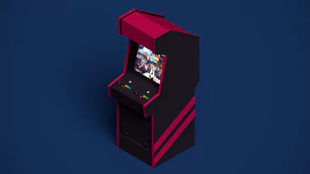  Low Poly Arcade by Eugene Voyager