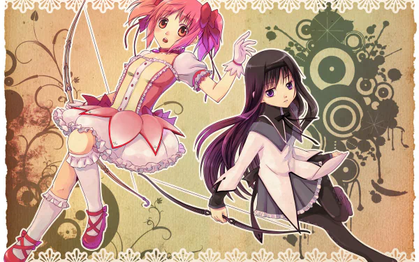 Anime Puella Magi Madoka Magica HD Desktop Wallpaper | Background Image