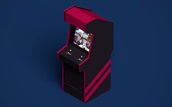  Low Poly Arcade by Eugene Voyager