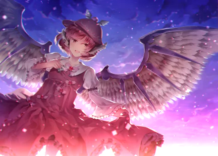 Mystia Lorelei Anime Touhou HD Desktop Wallpaper | Background Image