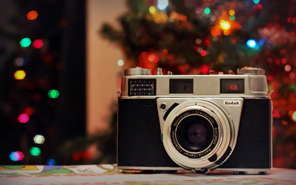 bokeh Kodak man made camera HD Desktop Wallpaper | Background Image