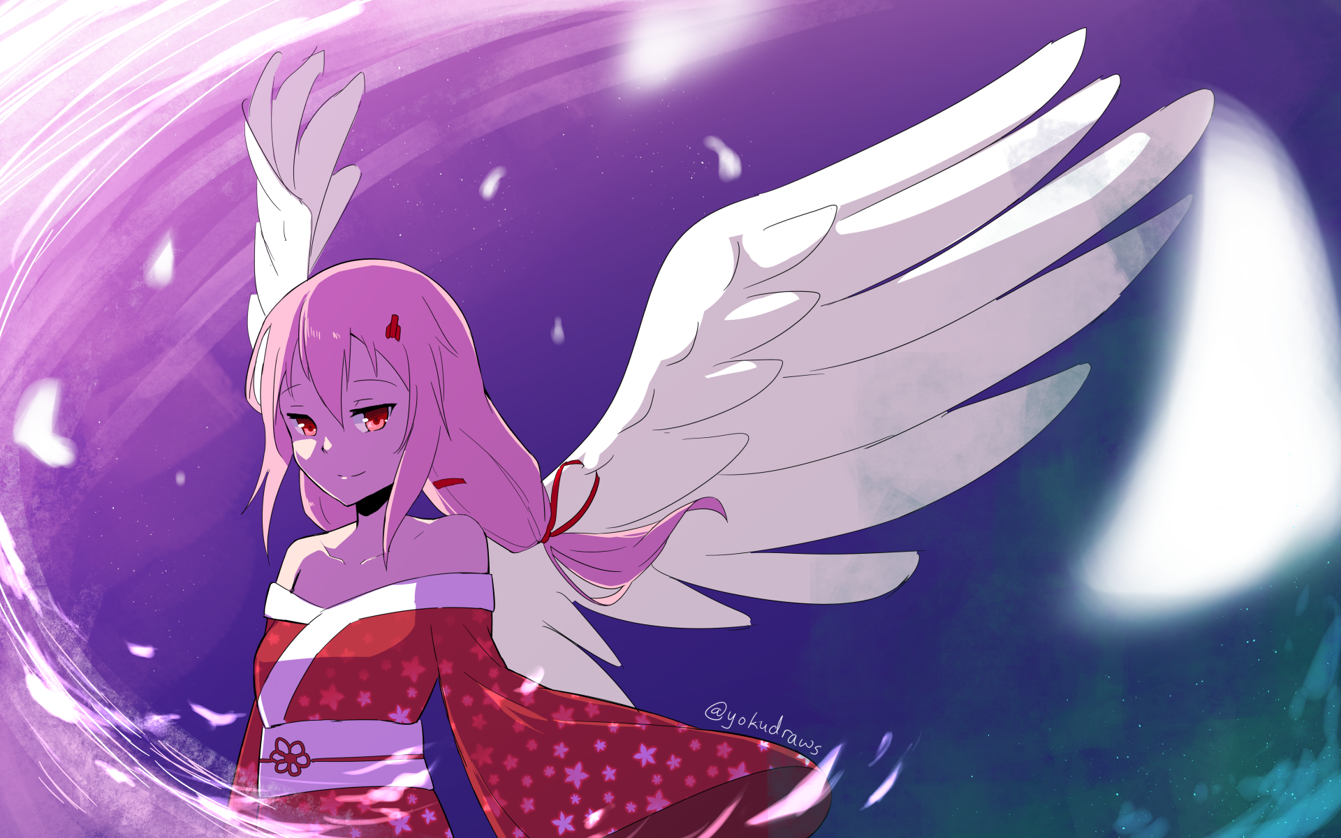 Download Inori Yuzuriha Anime Guilty Crown HD Wallpaper