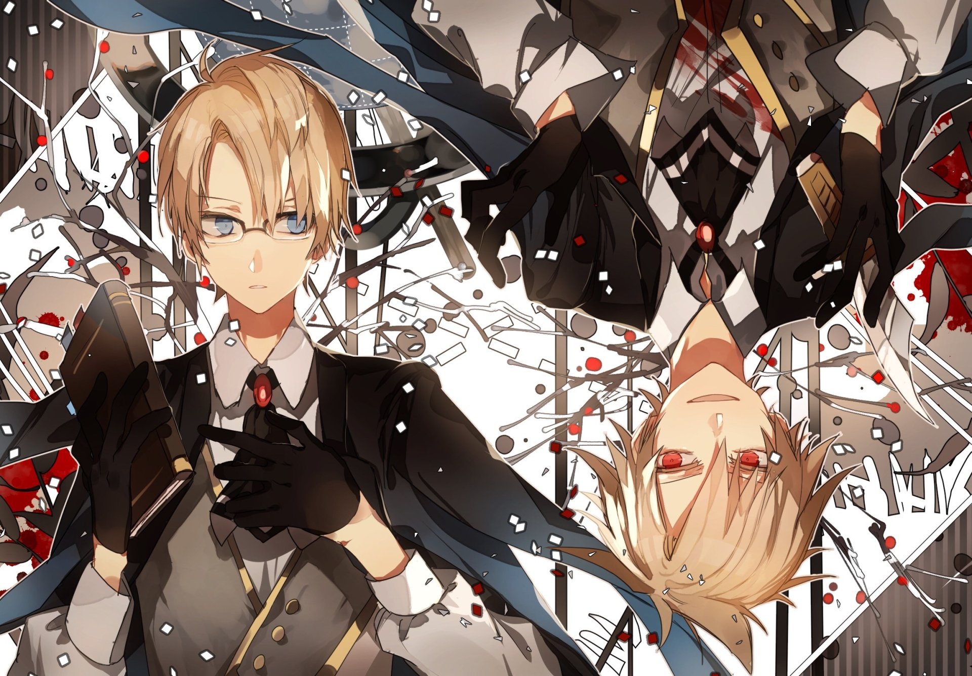 Fate/Grand Order HD Anime Wallpaper: Dual Elegance in Motion ...