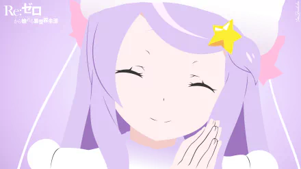 minimalist Anastasia Hoshin Anime Re:Zero - Starting Life in Another World minimalist anime HD Desktop Wallpaper | Background Image