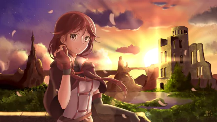 Yume (Grimgar of Fantasy and Ash) Anime Grimgar Of Fantasy And Ash HD Desktop Wallpaper | Background Image