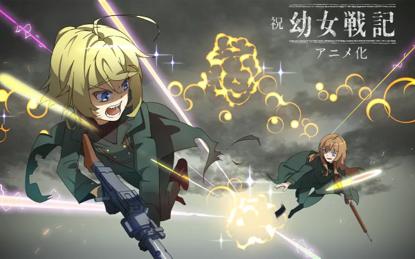 Anime The Saga of Tanya the Evil HD Desktop Wallpaper | Background Image