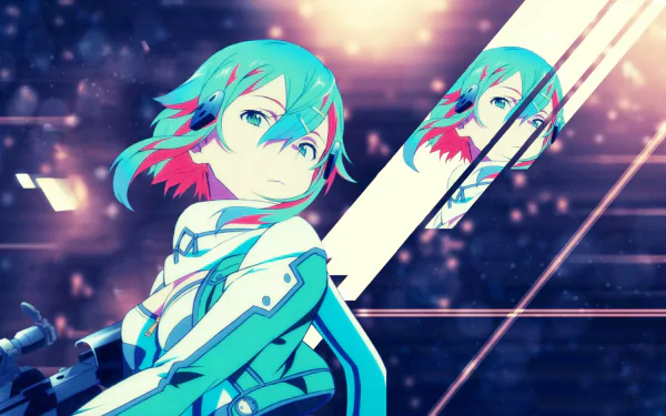 Sinon (Sword Art Online) Anime Sword Art Online II HD Desktop Wallpaper | Background Image