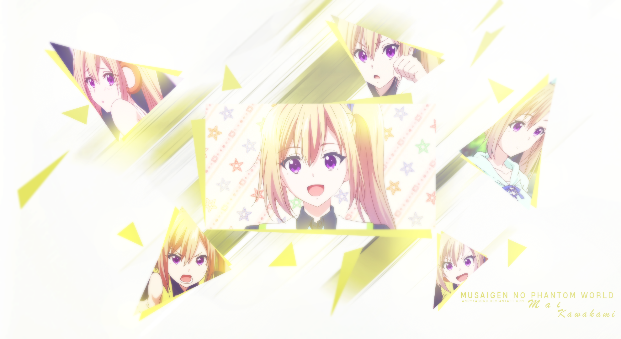 Myriad Colors Phantom World Anime Desktop Mangaka, Anime, computer, color  png