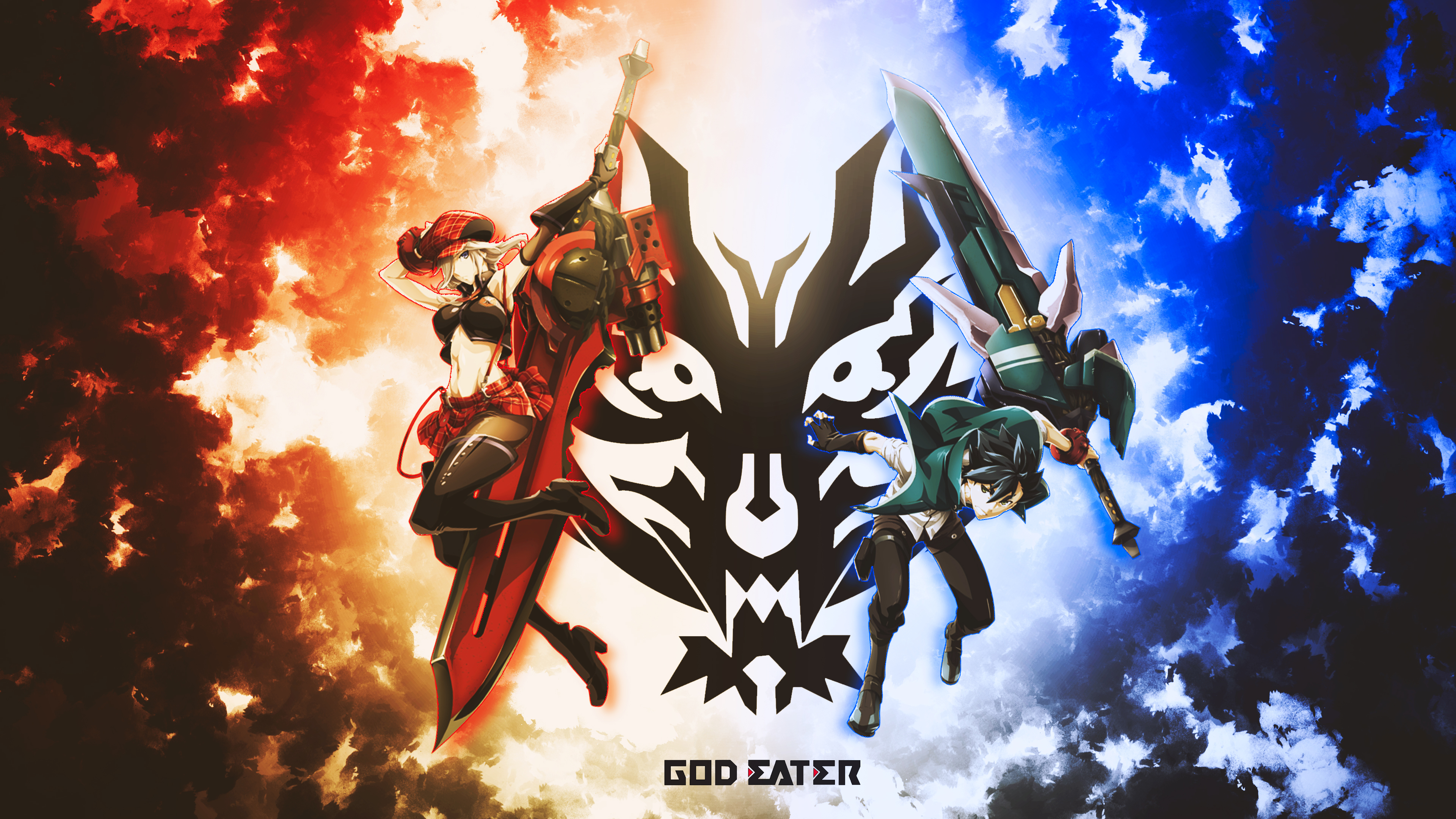 Anime God Eater 4k Ultra HD Wallpaper by RoninGFX