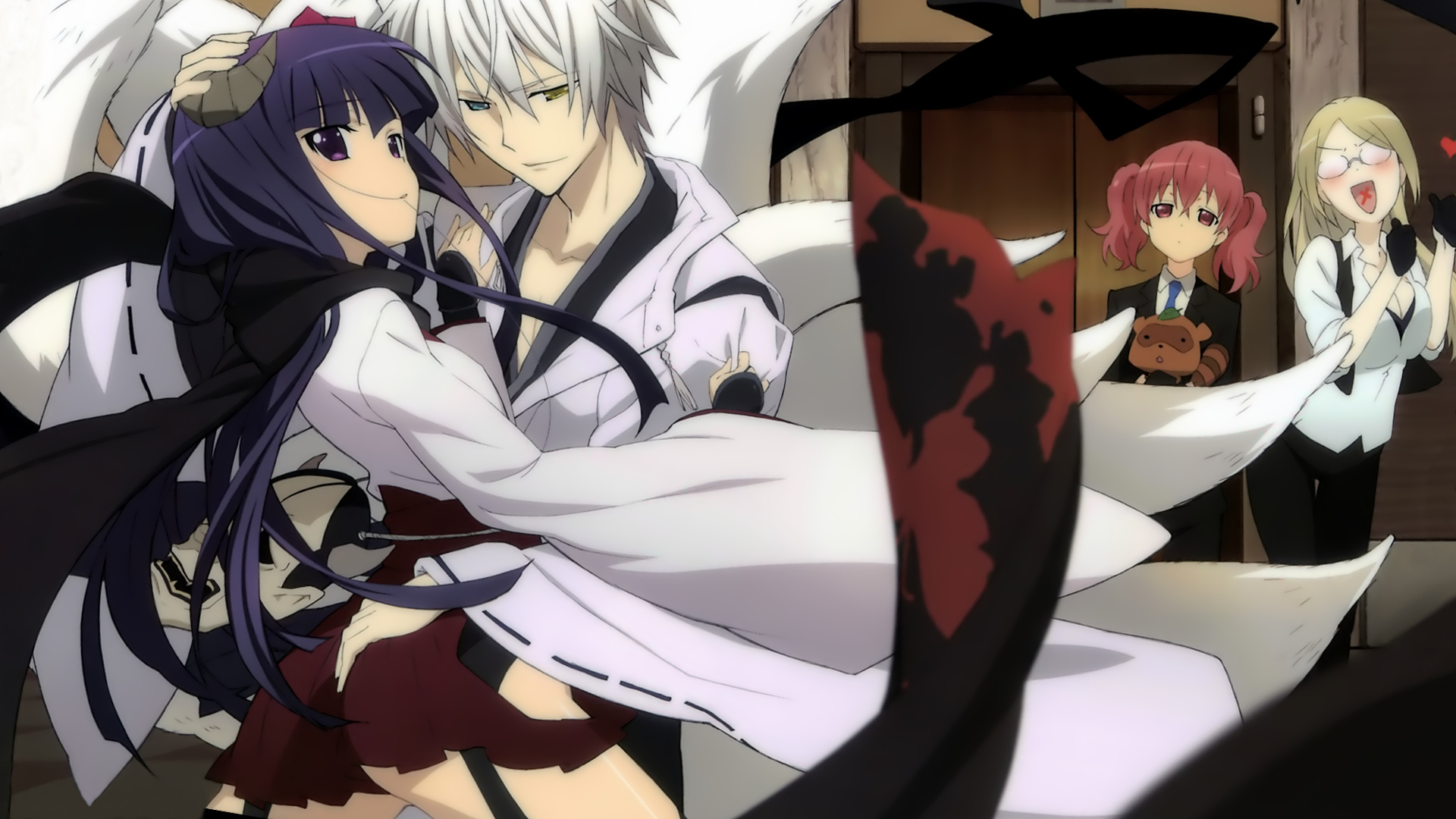 Download Anime Inu × Boku SS HD Wallpaper