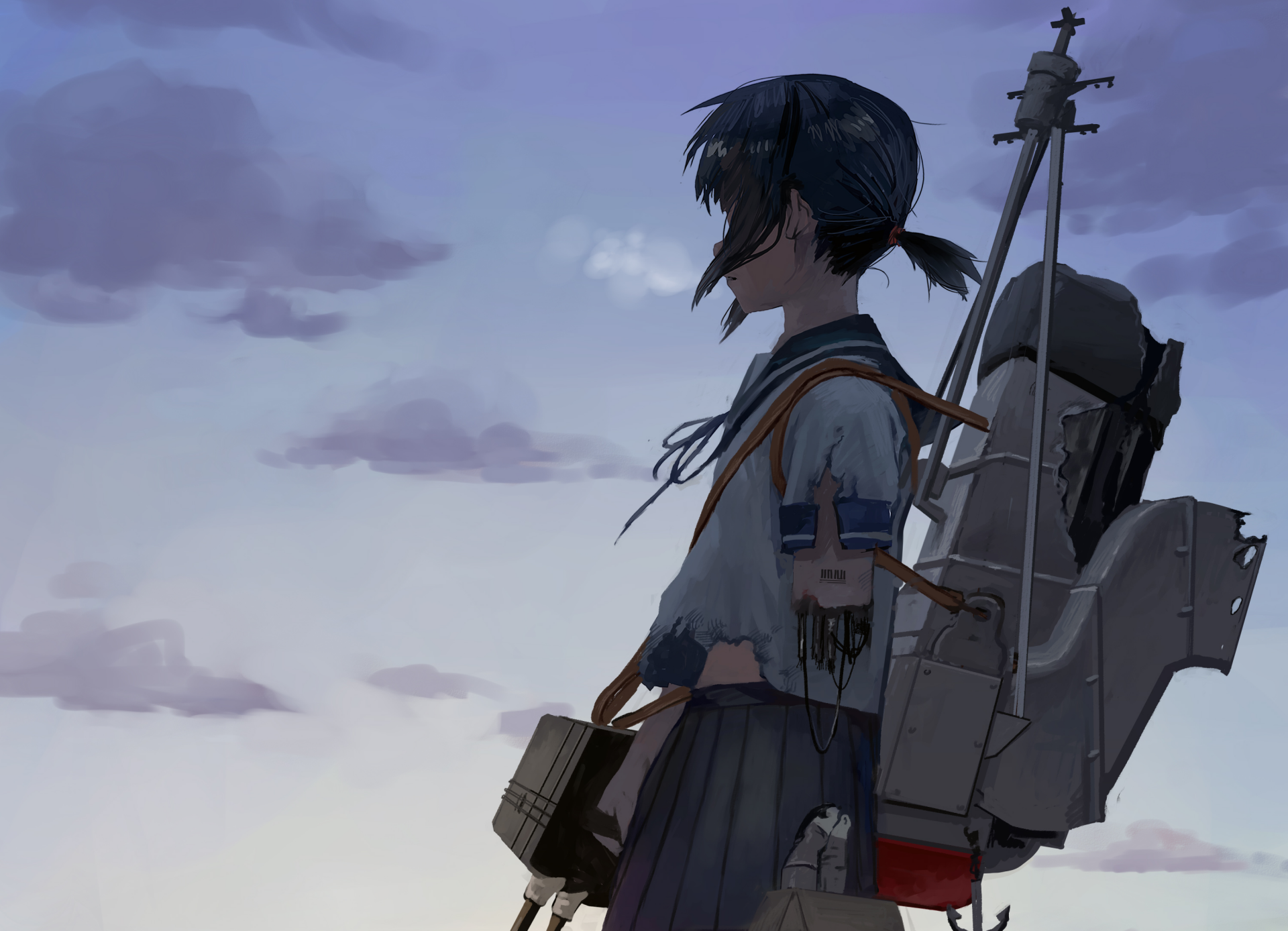 Download Fubuki Kancolle Anime Kantai Collection Hd Wallpaper 1672