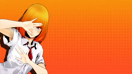 orange (Color) Hana Midorikawa Anime Prison School HD Desktop Wallpaper | Background Image