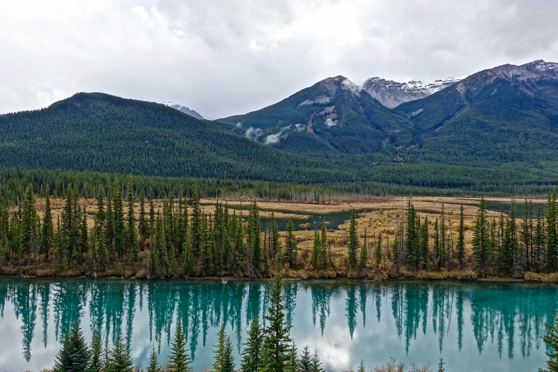 Download Mountain Forest Reflection River Nature Landscape 4k Ultra HD ...