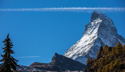 peak mountain nature matterhorn HD Desktop Wallpaper | Background Image