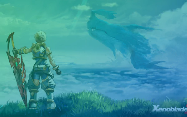 Rex (Xenoblade) video game Xenoblade Chronicles 2 HD Desktop Wallpaper | Background Image