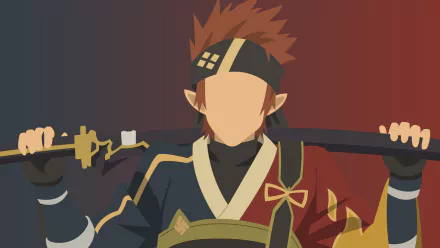 minimalist Klein (Sword Art Online) Ryoutarou Tsuboi Anime Sword Art Online minimalist anime HD Desktop Wallpaper | Background Image