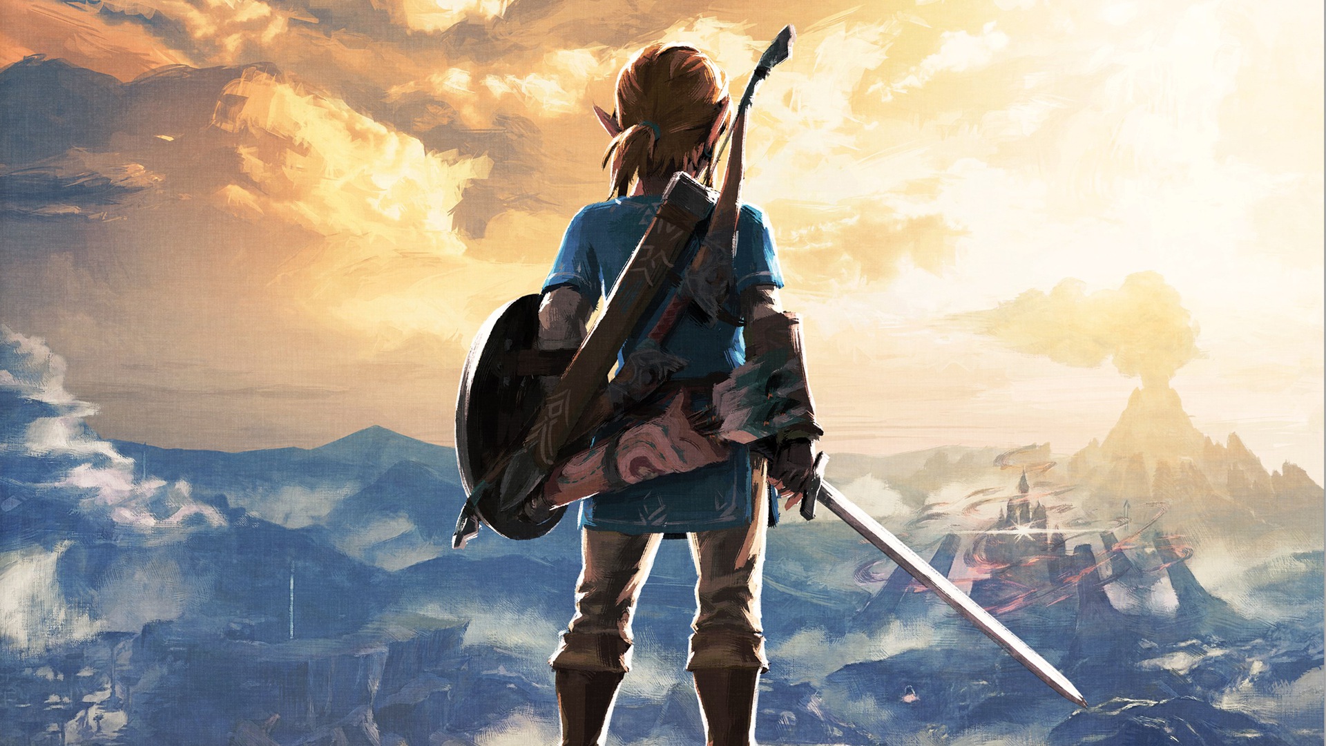 Link In Breath Of The Wild HD Wallpaper Link In Breath Of The Wild HD Wallpaper