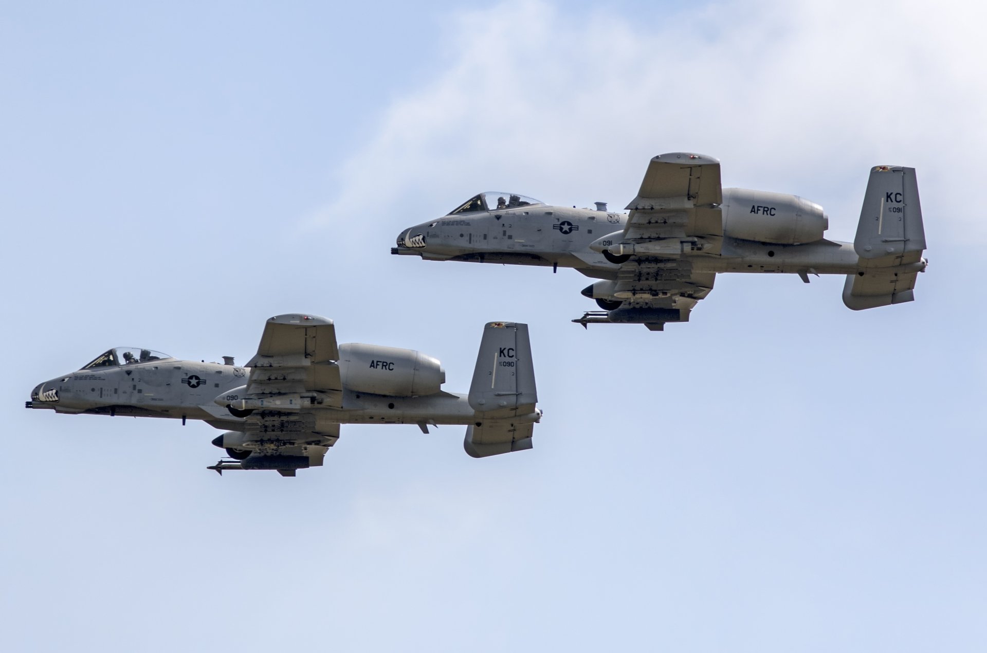 Download Warplane Aircraft Jet Fighter Military Fairchild Republic A-10 Thunderbolt II 4k Ultra HD Wallpaper