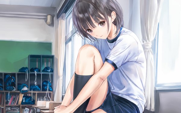 Anime Blue Reflection Shirai Hinako HD Wallpaper | Background Image