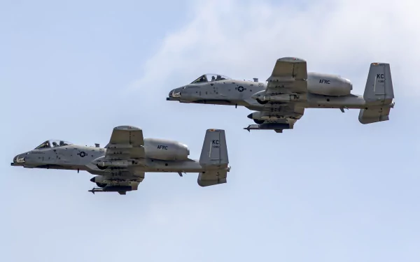 warplane aircraft jet fighter military Fairchild Republic A-10 Thunderbolt II HD Desktop Wallpaper | Background Image