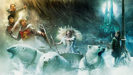 Tilda Swinton movie The Chronicles of Narnia: The Lion the Witch and the Wardrobe HD Desktop Wallpaper | Background Image