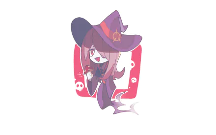Sucy Manbavaran Anime Little Witch Academia HD Desktop Wallpaper | Background Image