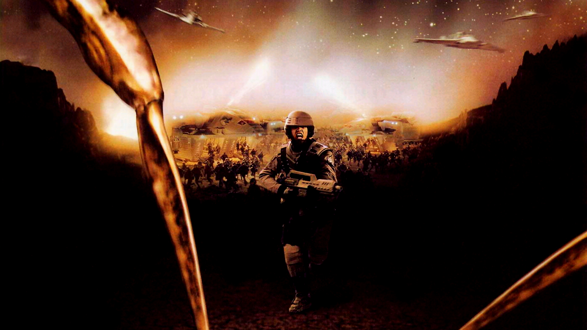 Movie Starship Troopers HD Wallpaper Background Image.