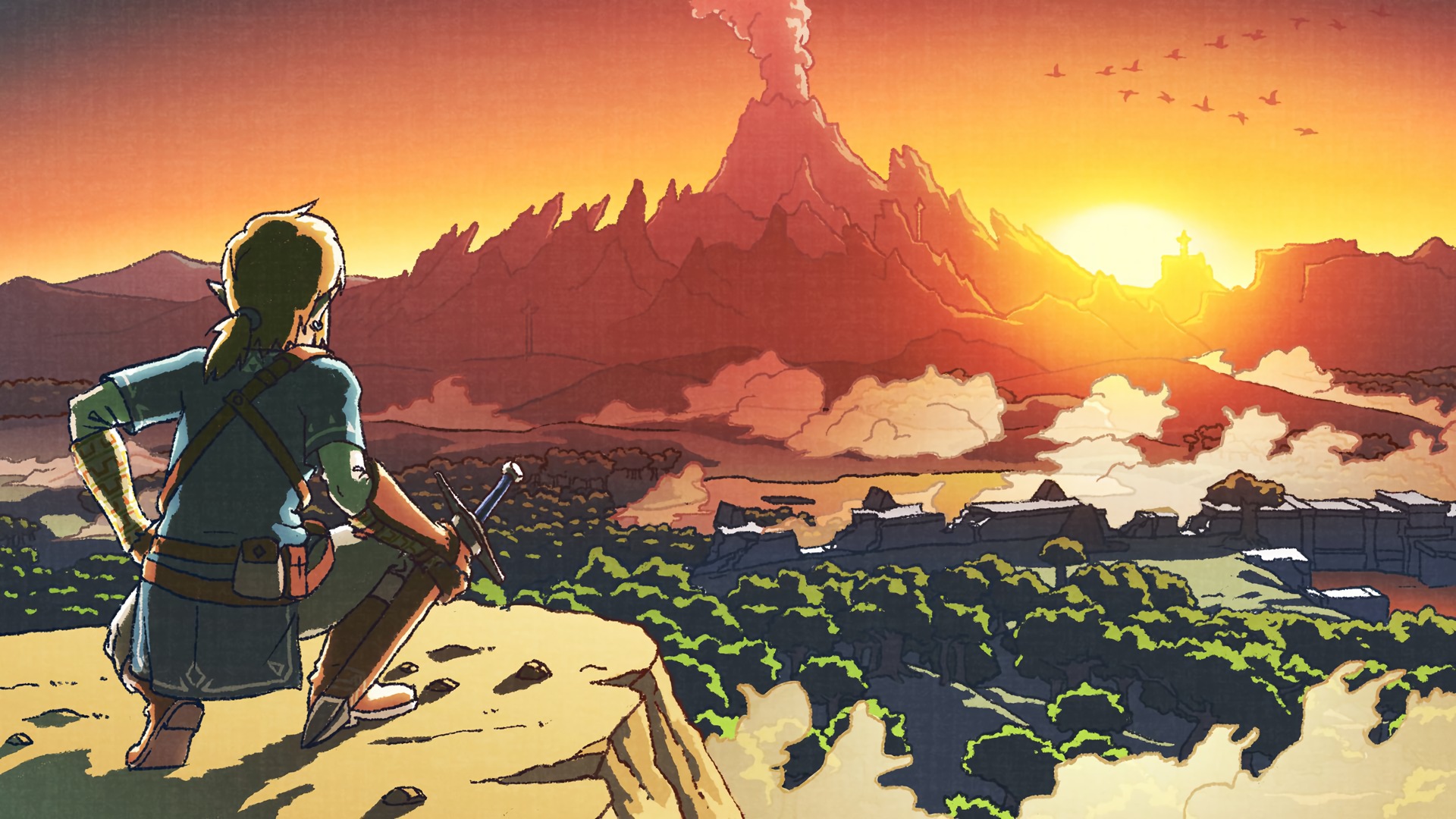 The Legend Of Zelda Breath Of The Wild Hd Wallpaper