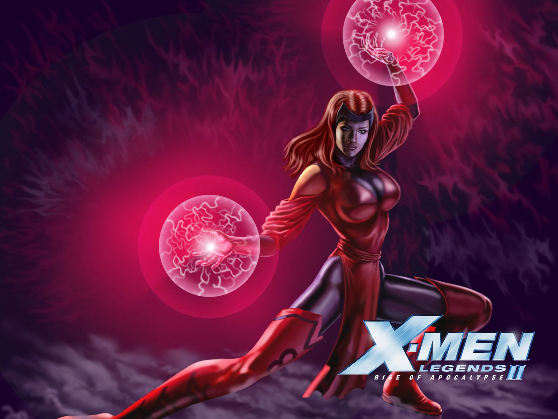 Download Scarlet Witch Video Game X-Men Legends II: Rise Of Apocalypse HD  Wallpaper