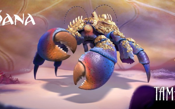 Movie Moana Crab Tamatoa HD Wallpaper | Background Image