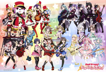 Anime BanG Dream! HD Desktop Wallpaper | Background Image