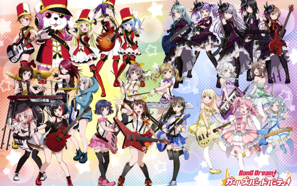 Anime BanG Dream! HD Desktop Wallpaper | Background Image
